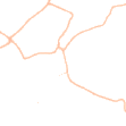 Daytime road noise heatmap for TA24 8TE