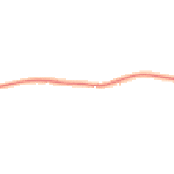 Night-time road noise heatmap for TA3 5AH