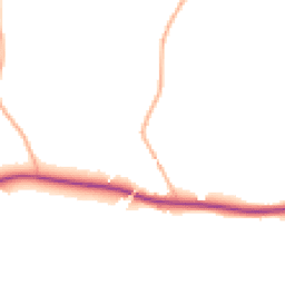 Daytime road noise heatmap for TA3 5AJ