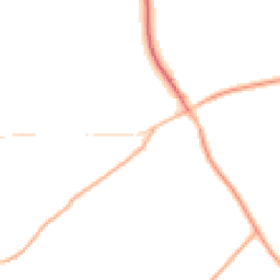 Daytime road noise heatmap for TA3 5BH