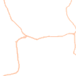 Daytime road noise heatmap for TA3 5BS
