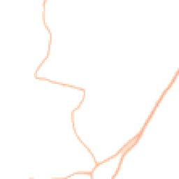 Daytime road noise heatmap for TA3 5BT