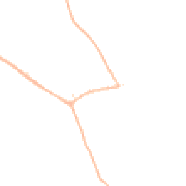 Daytime road noise heatmap for TA3 5BY