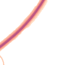 Night-time road noise heatmap for TA3 5DG