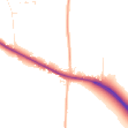Daytime road noise heatmap for TA3 5HZ
