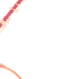 Night-time road noise heatmap for TA3 5LH