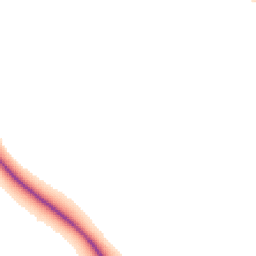 Night-time road noise heatmap for TA3 5RQ