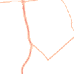 Daytime road noise heatmap for TA3 5SG