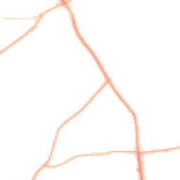 Daytime road noise heatmap for TA3 5SJ