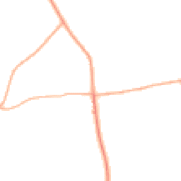 Daytime road noise heatmap for TA3 5SL