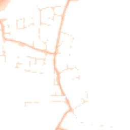 Daytime road noise heatmap for TA3 5TB
