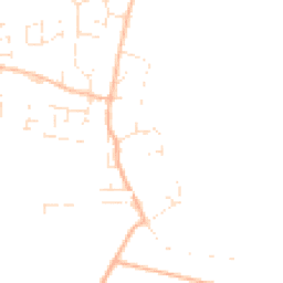 Daytime road noise heatmap for TA3 5TD
