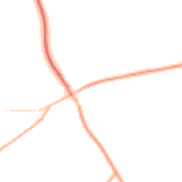 Daytime road noise heatmap for TA3 5TZ