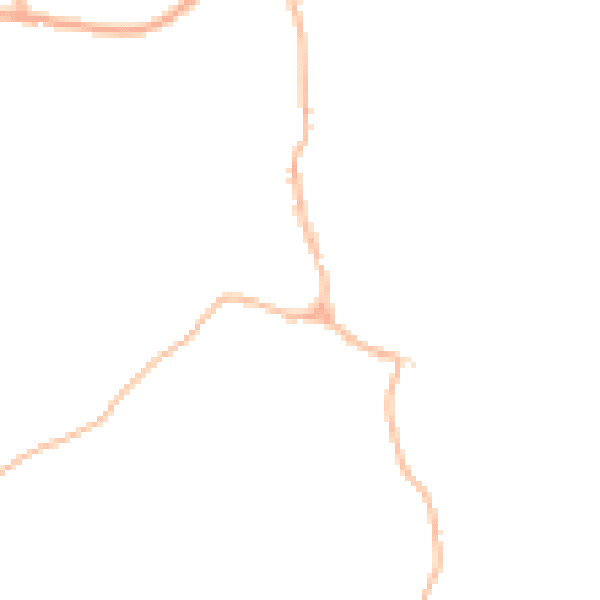 Daytime road noise heatmap for TA3 6AG