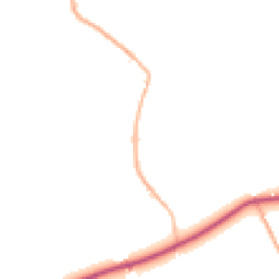 Daytime road noise heatmap for TA3 6DJ