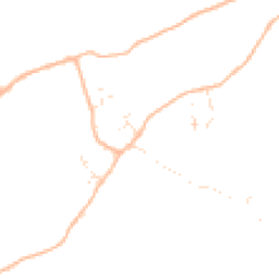 Daytime road noise heatmap for TA3 6EH