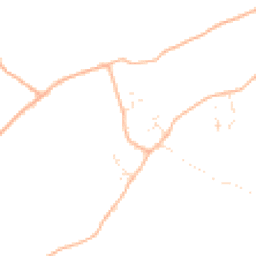 Daytime road noise heatmap for TA3 6EQ