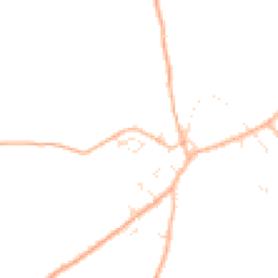Daytime road noise heatmap for TA3 6FB