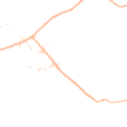 Daytime road noise heatmap for TA3 6JJ
