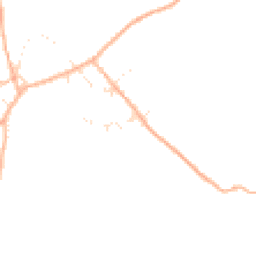 Daytime road noise heatmap for TA3 6JL