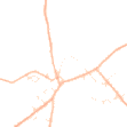 Daytime road noise heatmap for TA3 6LG