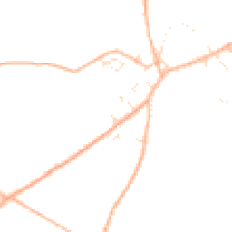 Daytime road noise heatmap for TA3 6LZ