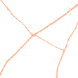 Daytime road noise heatmap for TA3 6NE