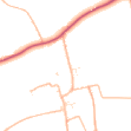 Daytime road noise heatmap for TA3 6PD