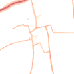 Daytime road noise heatmap for TA3 6PW