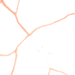 Daytime road noise heatmap for TA3 6SE
