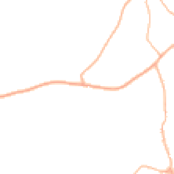 Daytime road noise heatmap for TA3 6SP