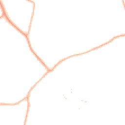 Daytime road noise heatmap for TA3 6SW