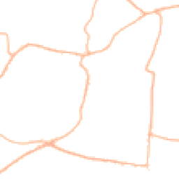 Daytime road noise heatmap for TA3 6SX