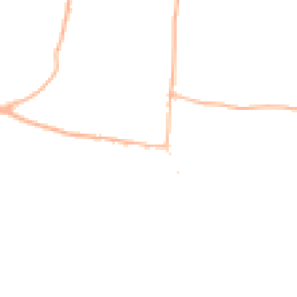Daytime road noise heatmap for TA3 6TD