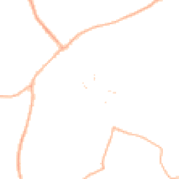 Daytime road noise heatmap for TA3 6TG