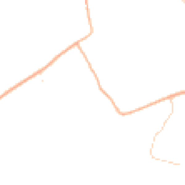 Daytime road noise heatmap for TA3 6TU