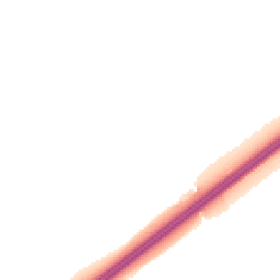 Night-time road noise heatmap for TA3 7AB