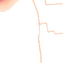 Daytime road noise heatmap for TA3 7AF