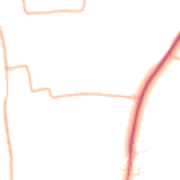 Daytime road noise heatmap for TA3 7AG