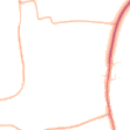 Daytime road noise heatmap for TA3 7AQ