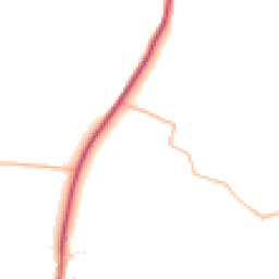 Daytime road noise heatmap for TA3 7BB