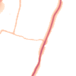 Daytime road noise heatmap for TA3 7BN