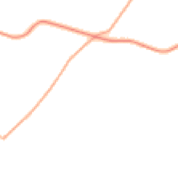 Daytime road noise heatmap for TA3 7DT
