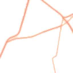 Daytime road noise heatmap for TA3 7DX