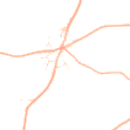Daytime road noise heatmap for TA3 7EL