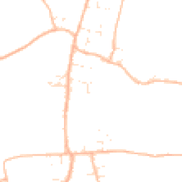 Daytime road noise heatmap for TA3 7EU