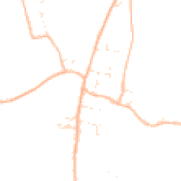 Daytime road noise heatmap for TA3 7EW