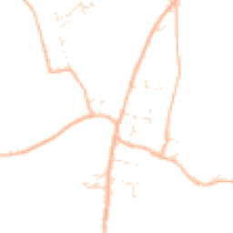 Daytime road noise heatmap for TA3 7JH