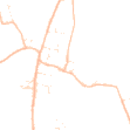 Daytime road noise heatmap for TA3 7JY