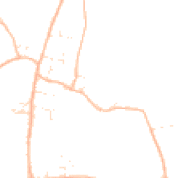 Daytime road noise heatmap for TA3 7LA